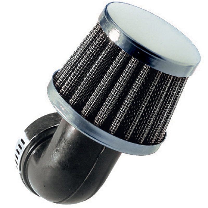 32MM TAPER 90DEGRE CHROME AIR FILT