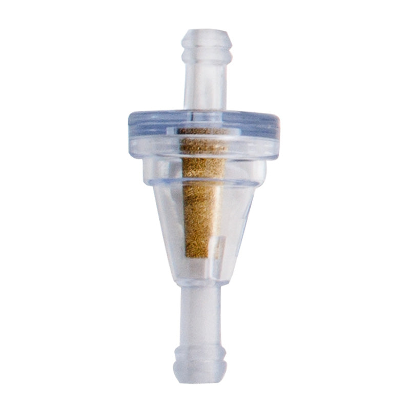FUEL FILTER 1/4'VISU TYPE CLEAR 5PCS/POLYBAG