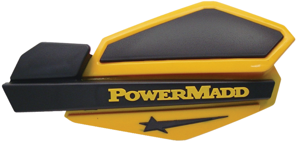 STAR HANDGUARDS SKI-DOO YELLOW/BLACK