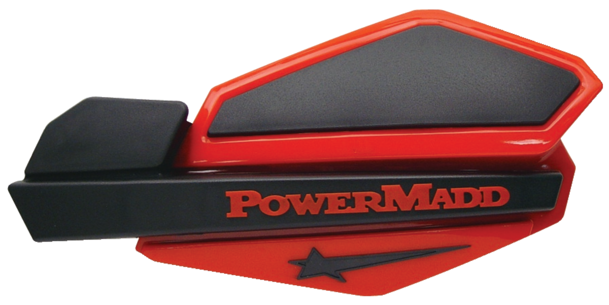 STAR HANDGUARDS RED/BLACK-POLARIS
