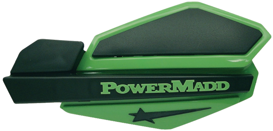 STAR HANDGUARDS KAWASAKI GREEN/BLACK