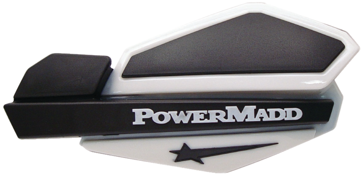 STAR HANDGUARDS WHITE/BLACK