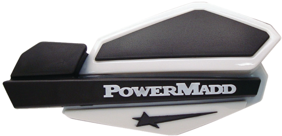 STAR HANDGUARDS WHITE/BLACK