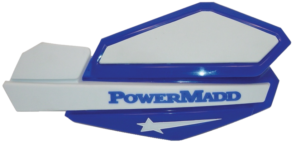 STAR HANDGUARDS BLUE/WHITE