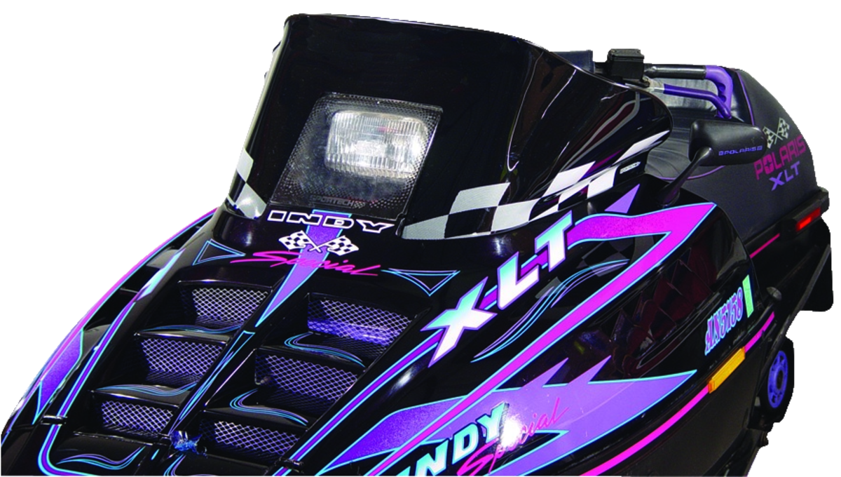 COBRA STD LOW 10.5" BLK/WHT POLARIS