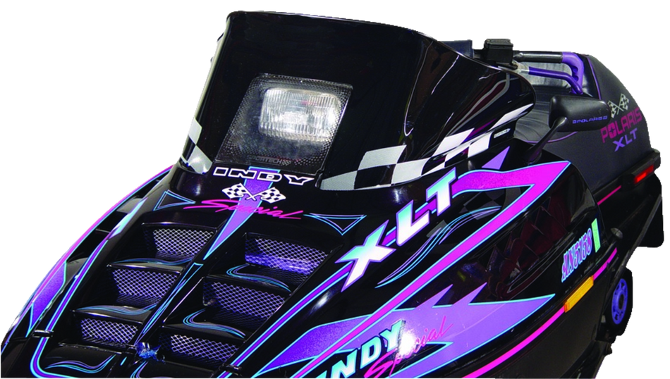 COBRA STD LOW 10.5" BLK/WHT POLARIS