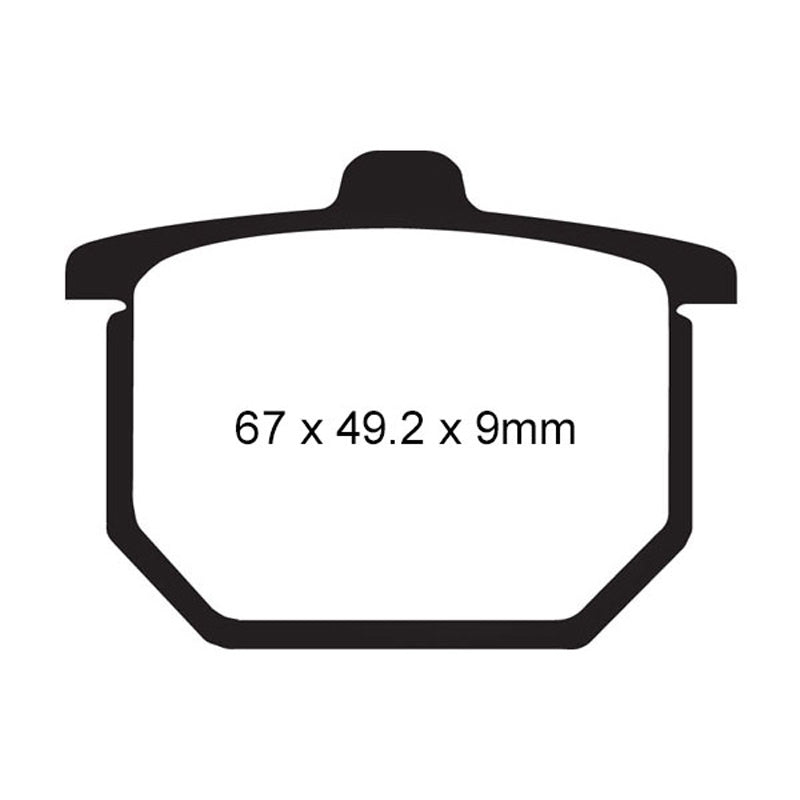 EBC PAD FA31FERODO 310-029(FDB182P)(VD112)