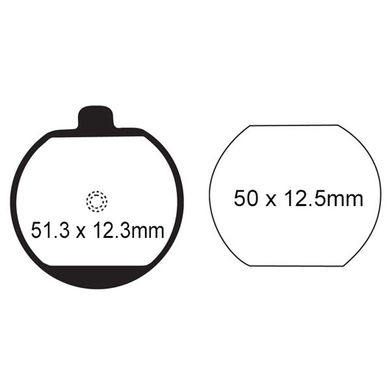EBC PAD FA33FERODO 310-033(FDB132P)(VD414)