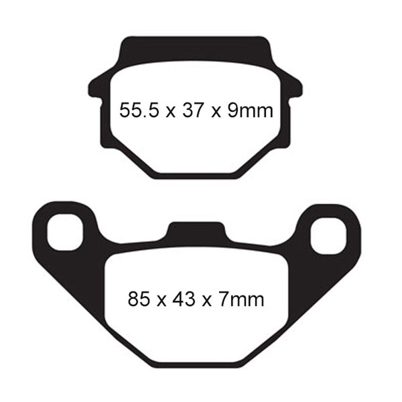 EBC PAD FA67/3.FERODO 310-067X