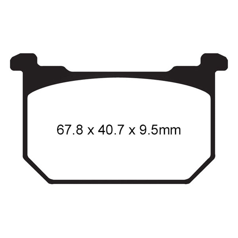 EBC PAD FA68FERODO 310-068(FDB298P)