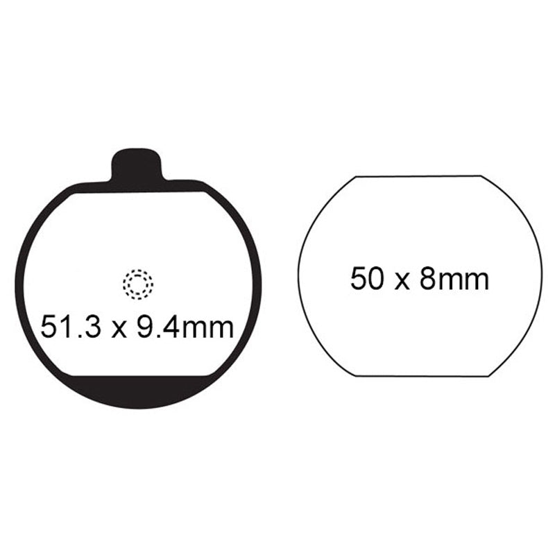 EBC PAD FA73/FA33FERODO 310-033(FDB132P)