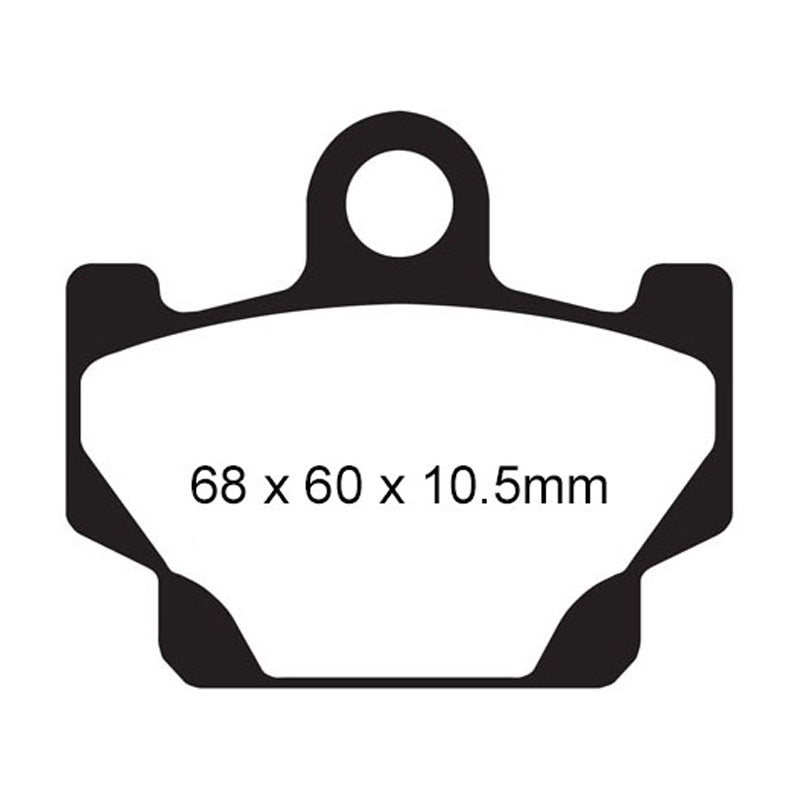 EBC PAD FA81FERODO 310-081(FDB311P)