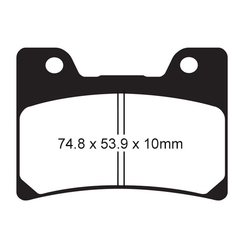 EBC PAD FA160FERODO 310-160(FDB666P) (VD251)