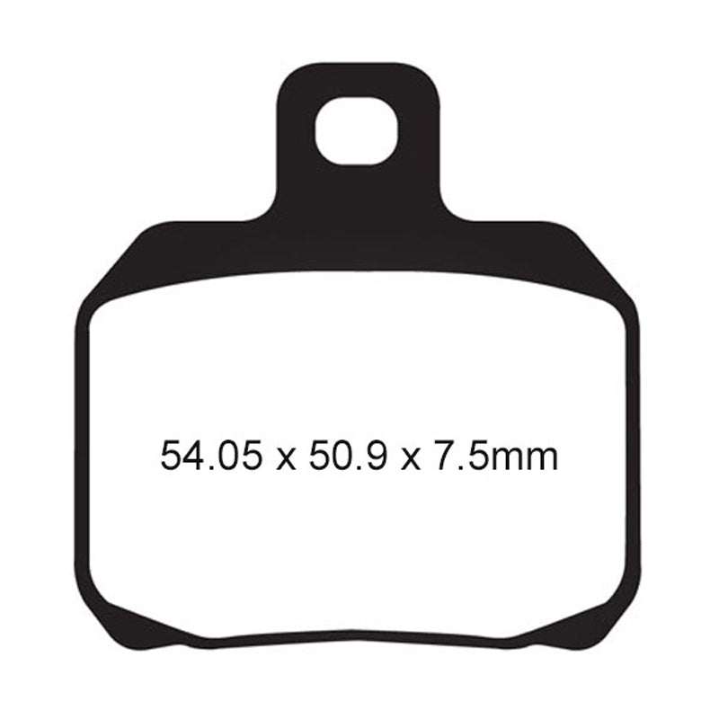 EBC PAD FA266FERODO 310-266(FDB2074AG)(VD964)