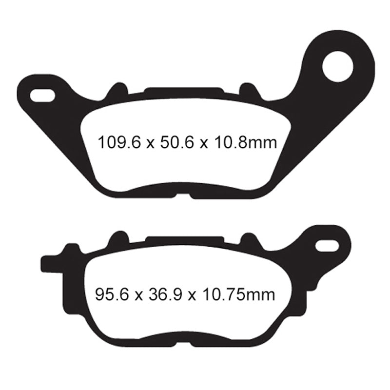 EBC PAD FA662 YAMAHA YZF-R3 RR