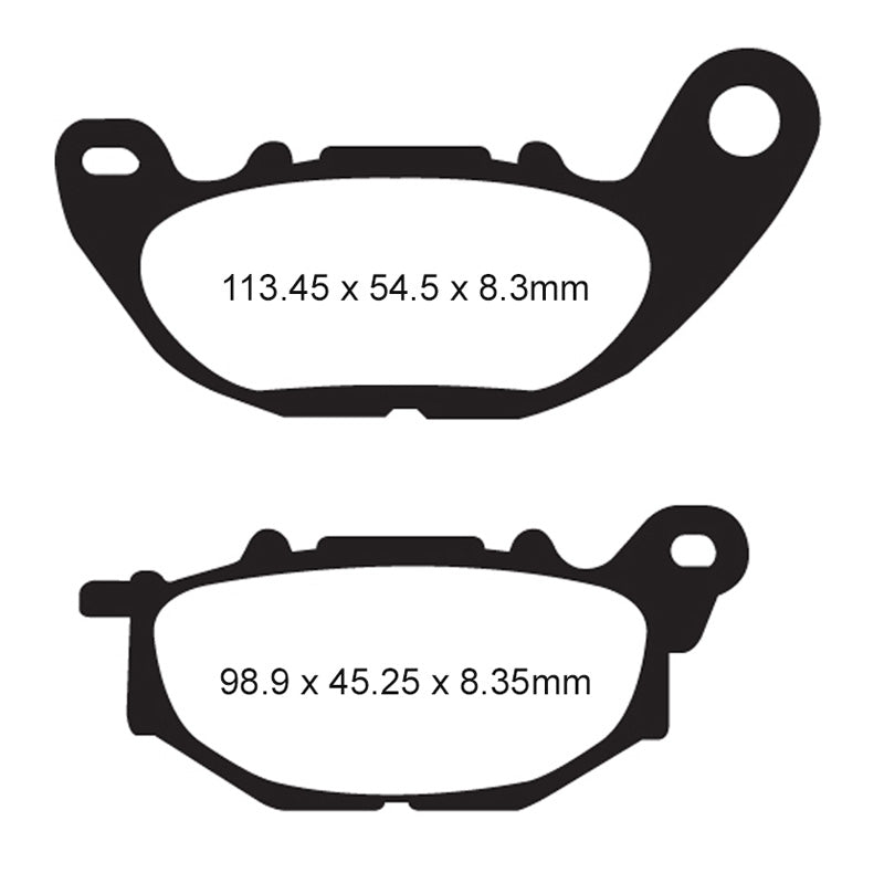 EBC PAD FA663 YAMAHA YZF-R3 FR
