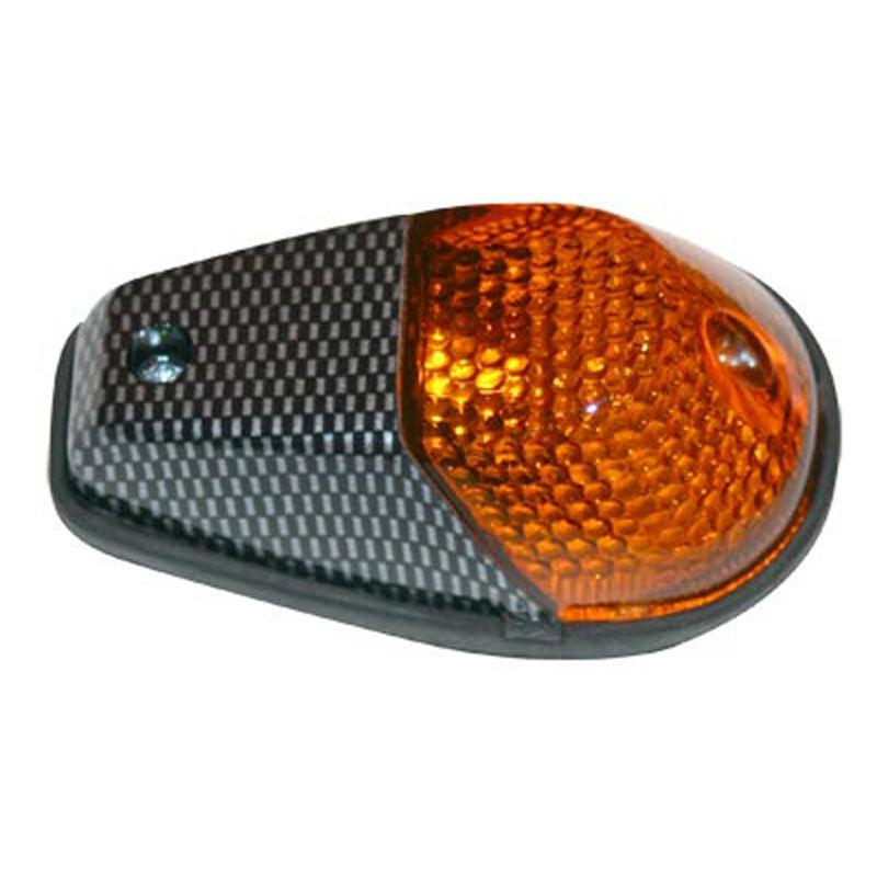F/MOUNT CARBON AMBER 2PCS (DUAL FIL.) 43-3048CA