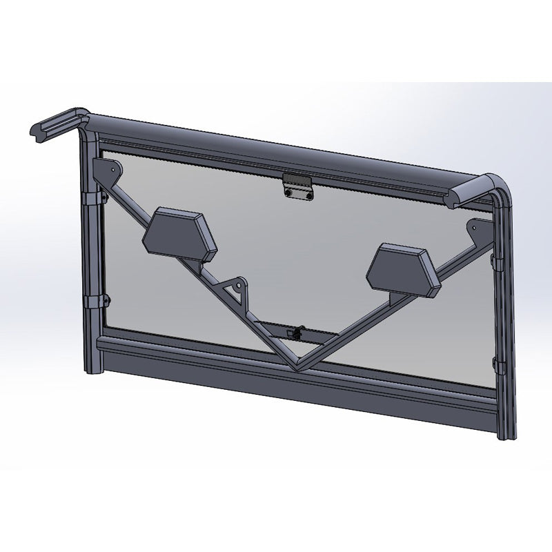 %REAR WINDSHIELD HC CFMOTO UFORCE 1000 19-22