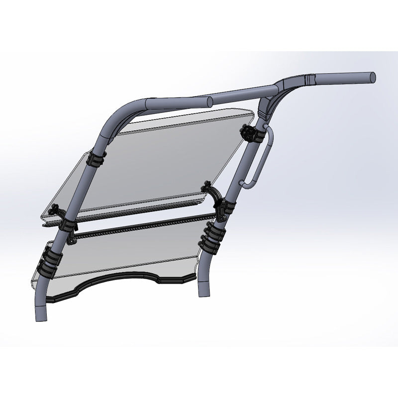 %FULL TILT WINDSHIELD HC KAWA MULE 700 19-22