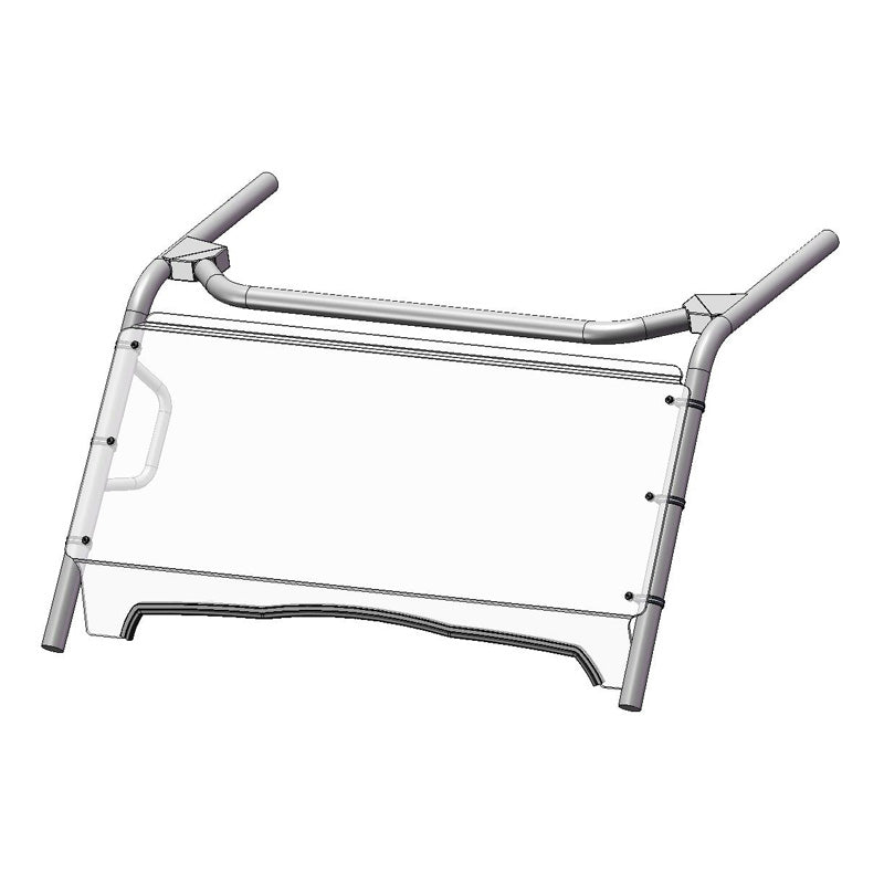 %FULL WINDSHIELD HC KAWA TERYX 800 14-15