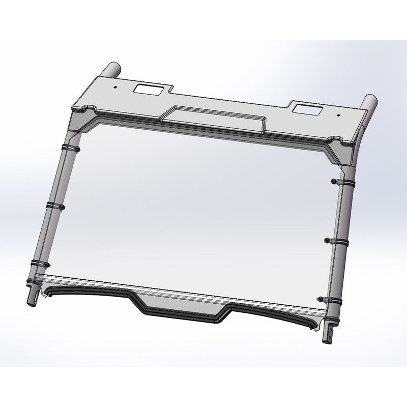 %FULL WINDSHIELD POLARIS RZR XP 1000 19-22