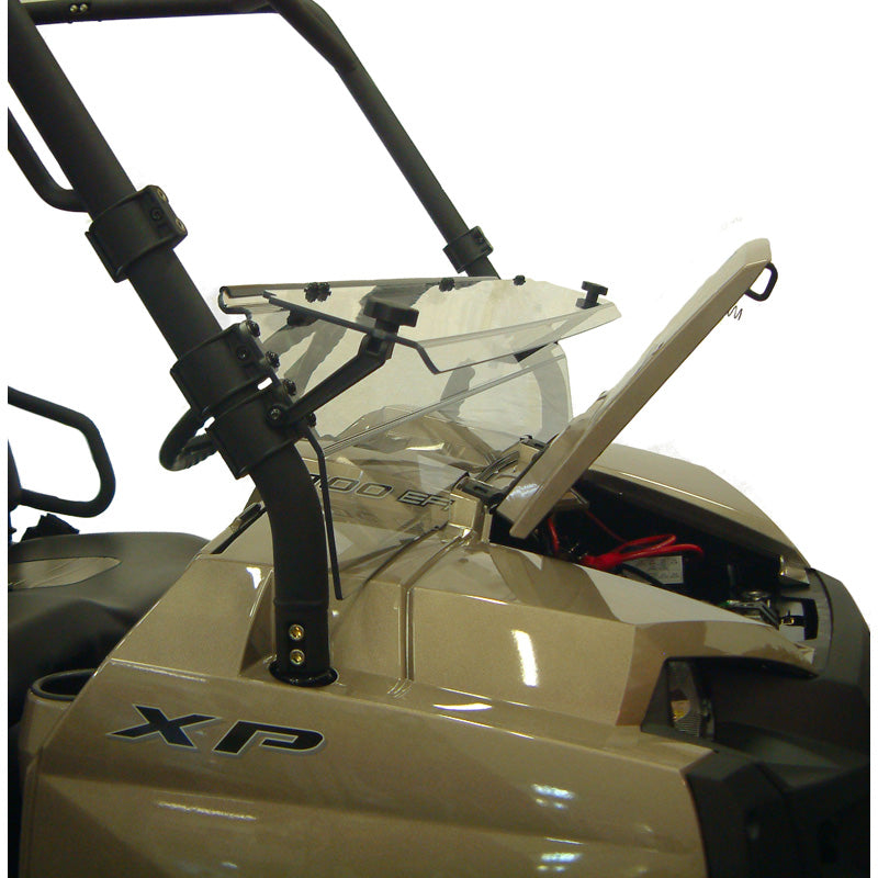 HALF FOLDING WINDSHIELD HD POLARIS RAN CR/DIES