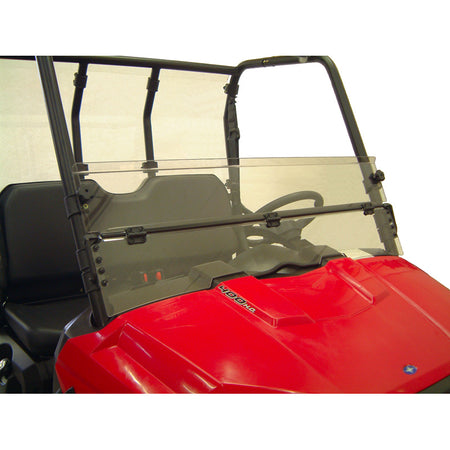 %HALF FOLDING WINDSHIELD HD POLARIS RAN EV 10-14