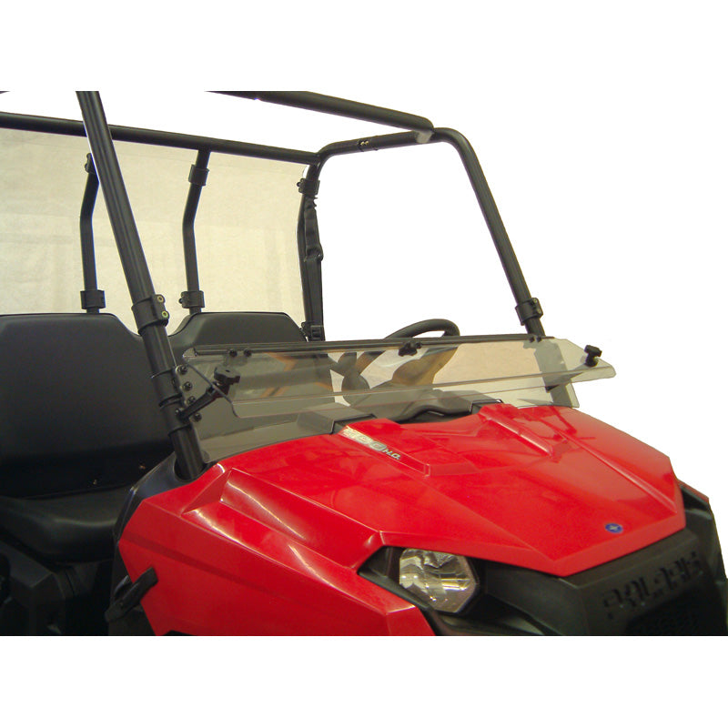 %HALF FOLDING WINDSHIELD HD POLARIS RAN EV 10-14