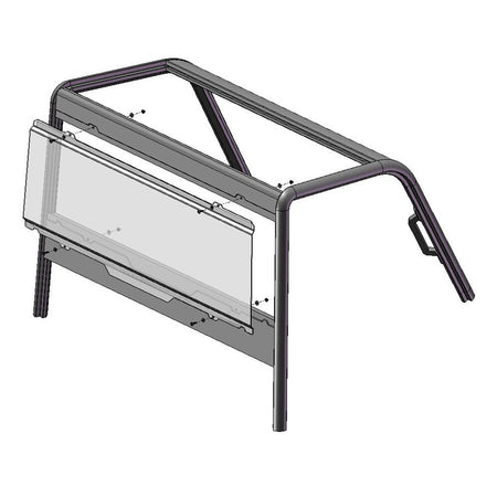 REAR WINDSHIELD HC POLARIS RANGER FULL SIZE
