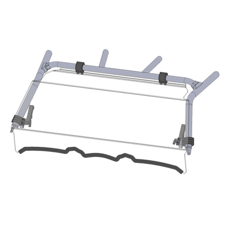 FULL TILT WINDSHIELD HC YAMAHA YXZ1000R 16-18
