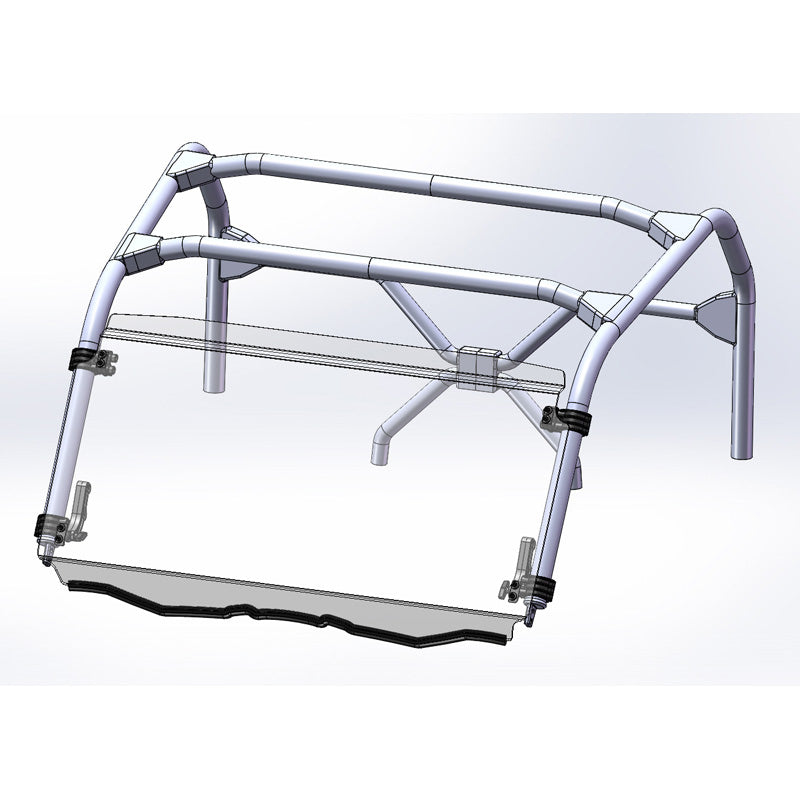 FULL TILT WINDSHIELD HC YAM WOLVERINE 16-18