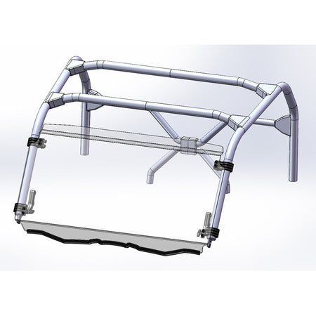 FULL TILT WINDSHIELD HC YAM WOLVERINE 16-18