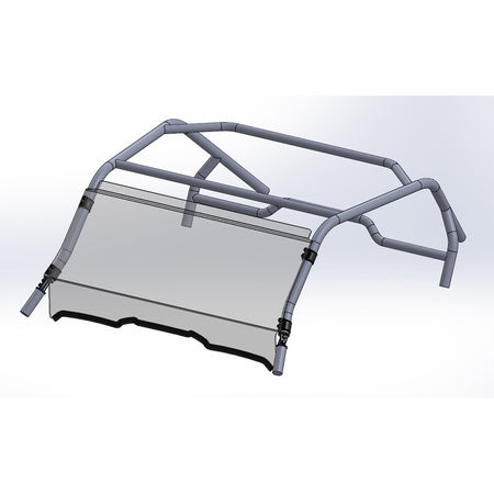 %FULL WINDSHIELD HC YAMAHA YXZ1000R 19-22