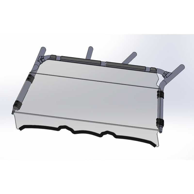 FULL WINDSHIELD HC YAMAHA YXZ1000R 16-18