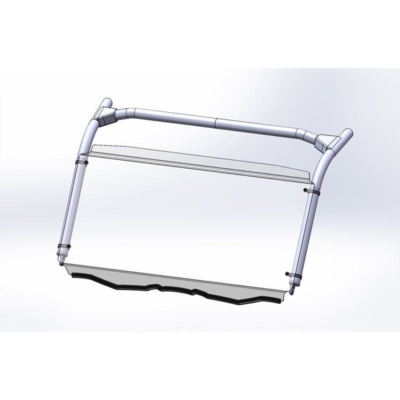 FULL WINDSHIELD HC YAMAHA WOLVERINE 16-18