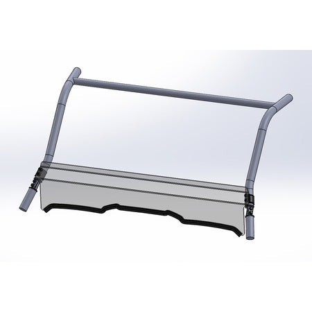 SHORT WINDSHIELD HC YAMAHA YXZ1000R 19-22