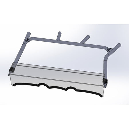 %SHORT WINDSHIELD HC YAMAHA YXZ1000R 16-18