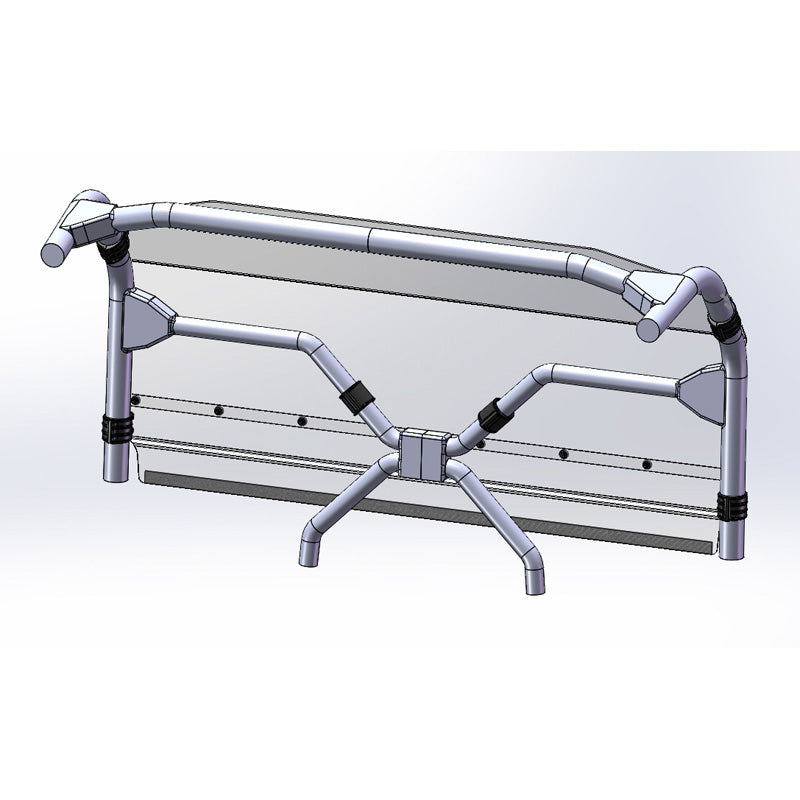 %REAR WINDSHIELD HC YAMAHA WOLVERINE 16-18