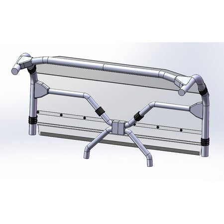 %REAR WINDSHIELD HC YAMAHA WOLVERINE 16-18