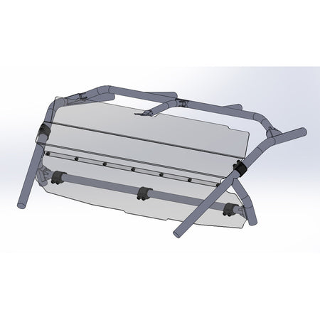 REAR WINDSHIELD YAMAHA YXZ1000R 16-18