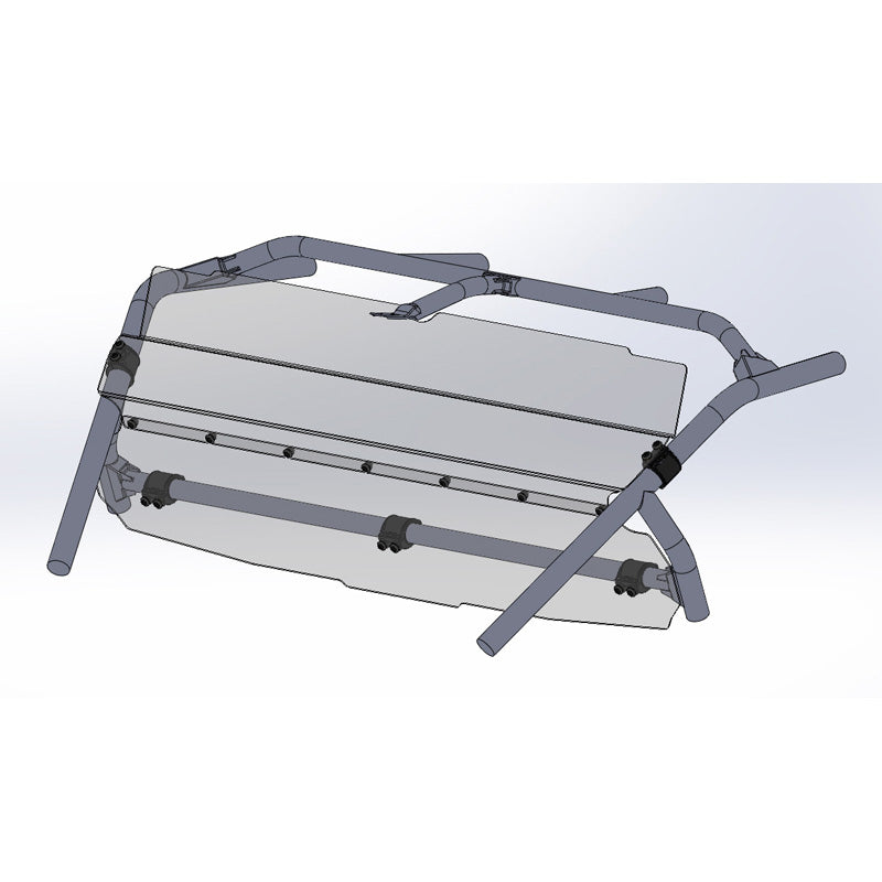 REAR WINDSHIELD YAMAHA YXZ1000R 16-18