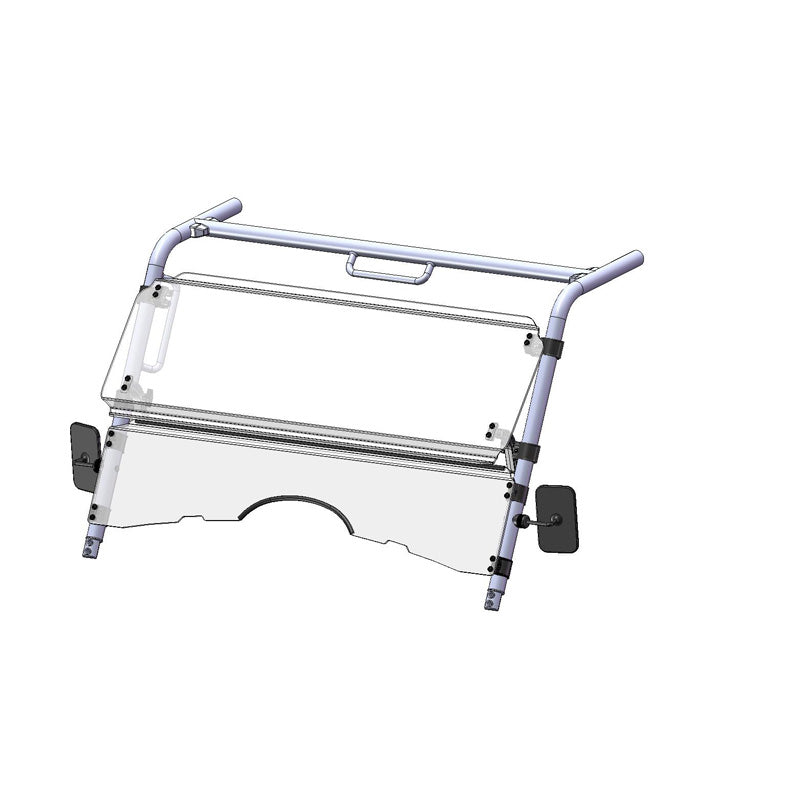 %FULL TILT WINDSHIELD HC KYMCO UXV 500 09-13