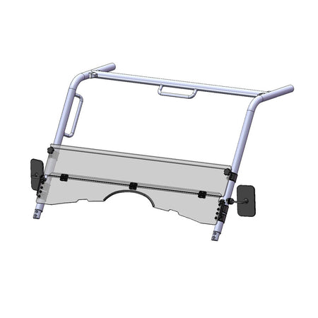 %HALF FOLDING WINDSHIELD HC KYMCO UXV 500 09-13