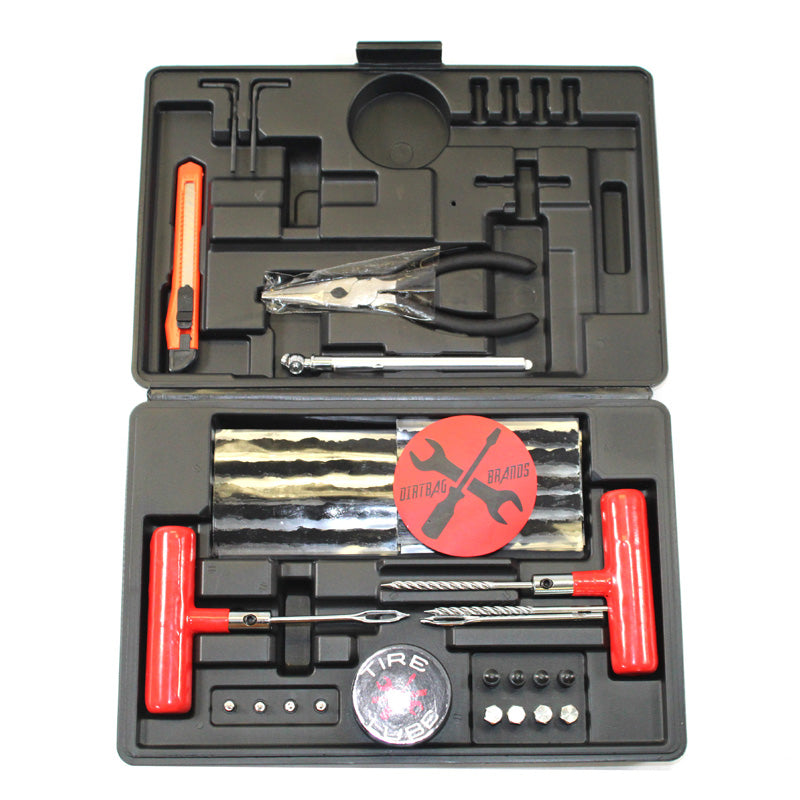 HEAVY DUTY OFFROAD TIRE REPAIR KIT DELUXE 64 PC.