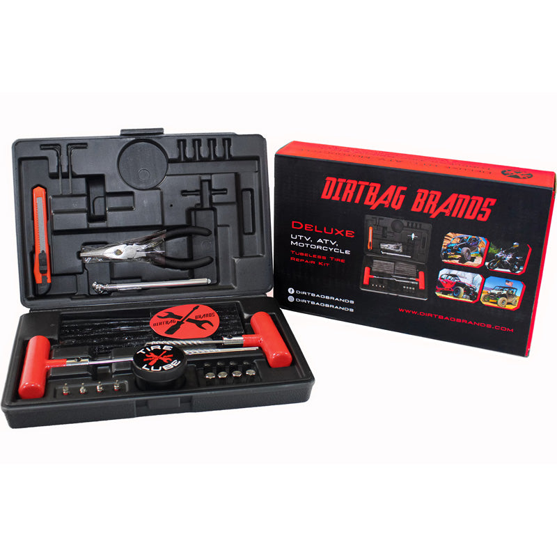 HEAVY DUTY OFFROAD TIRE REPAIR KIT DELUXE 64 PC.