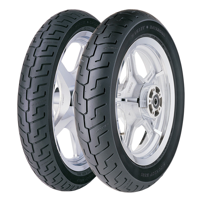 100/90-19 FR. BLK K591 HARLEY-DAVIDSON DUNLOP US.