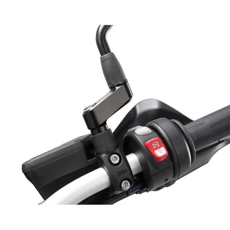 MIRROR EXTENDER BLACK-8MM/10MM/LR THREAD (PR)