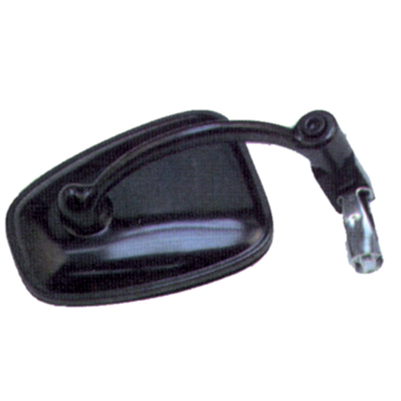 HANDLEBAR END MIRROR LF/RH BLACK RECT.