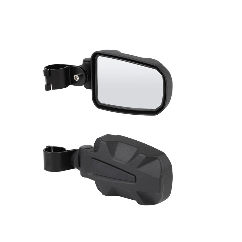 SIDE MIRROR KITS - ALUMINUM - ROUND TUBE 1.75IN