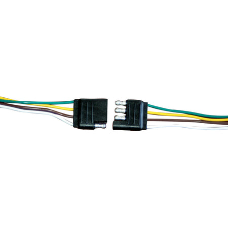 4-POLE FLAT CONNECTOR MALE /FEMALE.